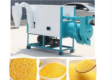 मकई जई का आटा बनाने की मशीन